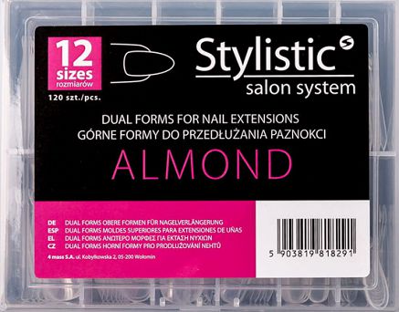 Palu Stylistic Dual Form Almond Górne formy 120szt