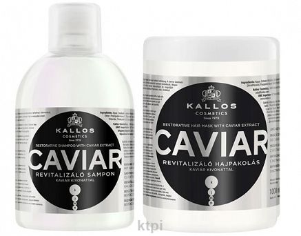 Kallos Zestaw Caviar Maska+Szampon 2 X 1000ml