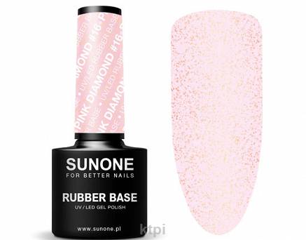 Sunone Baza kauczukowa Rubber Pink Diamond 16 5 g