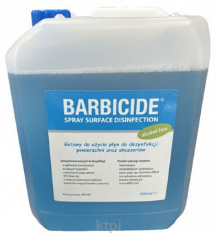 BARBICIDE Spray do dezynfekcji Bezzapachowy 5000ml