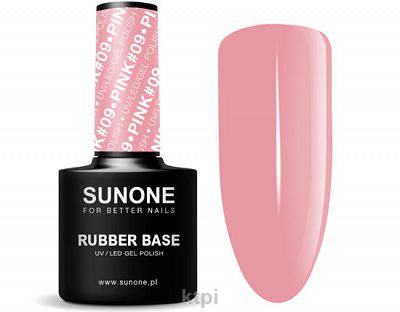 Sunone Baza kauczukowa Rubber Base Pink 09 12 g