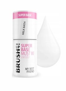 BRUSH UP! Baza hybrydowa Super Base Must Be Milk Bath 5g