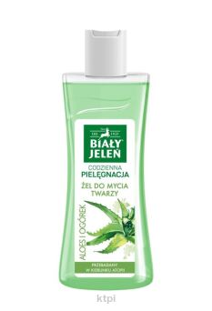 Biały Jeleń Żel do mycia twarzy Aloes i ogórek 265 ml