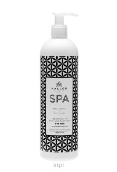 Kallos SPA Men Żel pod prysznic męski 3w1 Ciało - włosy - twarz 500 ml