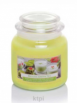 Bartek Candles Świeczka Green Tea Matcha 430 g