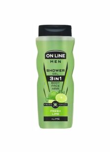 ON LINE Men żel pod prysznic 3 w 1 Fresh Lime 410 ml