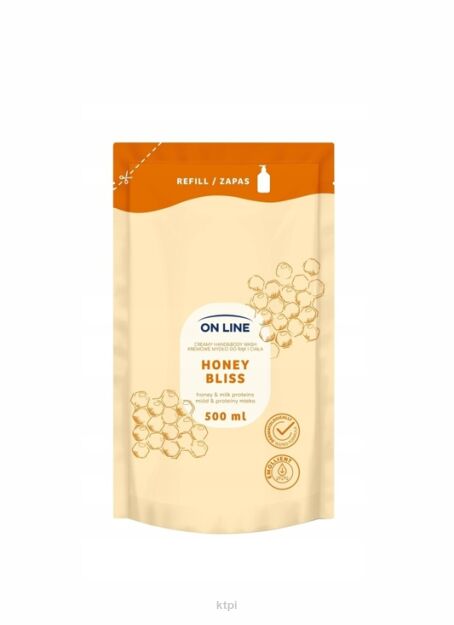 ON LINE Kremowe mydło 2w1 Honey Bliss Zapas 500 ml