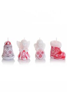 Bartek Candles X-Mas Świeca Figurka Świąteczna 50 mm