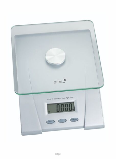 Sibel Waga cyfrowal ze szklanym blatem max 5 kg