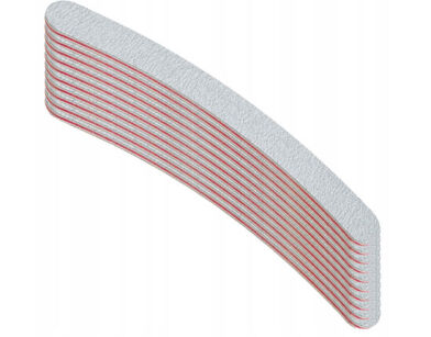 Pilnik do paznokci Zebra Banan 100/180 10 sztuk