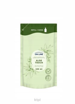 ON LINE Kremowe mydło 2w1 Aloe Touch Zapas 500 ml