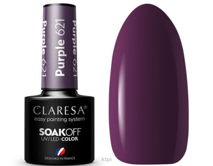 Claresa Lakier Hybrydowy 621 Purple 5 ml