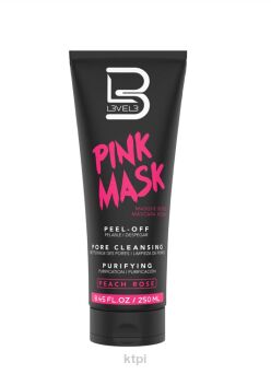 L3vel3 Level3 Pink Mask Różowa Maska do Twarzy dla Mężczyzn 250 ml