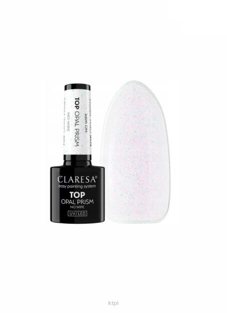 Claresa Top Hybrydowy No Wipe Opal Prism 5 g