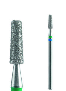 STALEKS frez diamentowy FA70BG025/8 stożek / płomyk niebieski