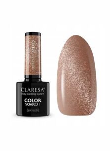 Claresa Lakier Hybrydowy Cat Eye Light Nude 5g