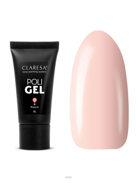 Claresa Poli Gel akrylożel acrygel Peach 30 g