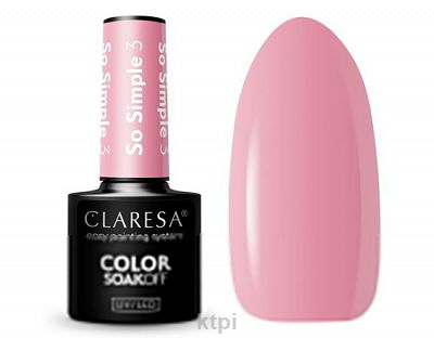 Claresa Lakier Hybrydowy 3 So Simple 5 ml