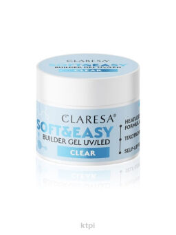 Claresa Soft & Easy Żel Budujący Clear 90 g