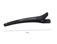 Lussoni Klipsy fryzjerskie Karbonowe 6 szt. 11cm - 2