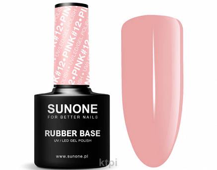 Sunone Baza kauczukowa Rubber Base Pink 12 12 g
