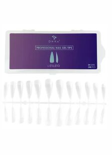 DNKA Professional Nail Gel Tips Oval 240 sztuk