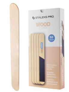 Staleks Pro Expert nośnik drewniany WBE-20 50 szt