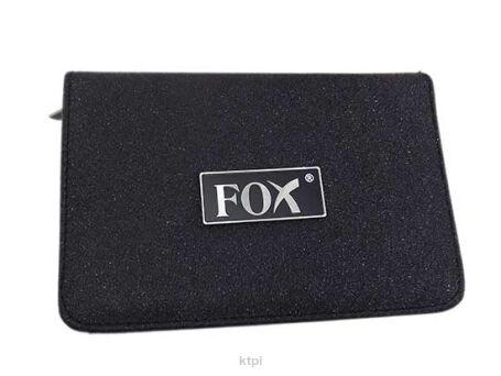 Fox Etui Na Nożyczki 6 Par Duże Czarne 22,5x14,5