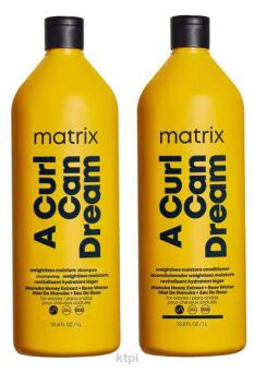 MATRIX A Curl Can Dream szampon + odżywka do włosów falowanych ZESTAW 1000ml