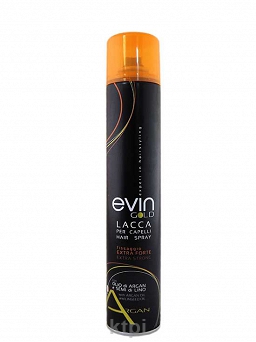 Evin Rhose Gold Black Lakier do włosów arganowy 500 ml