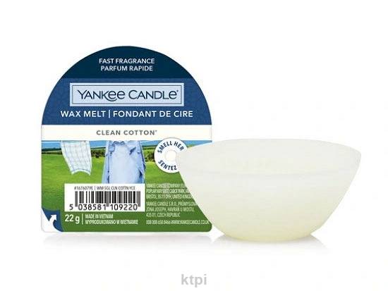 Yankee Candle Fondant de cire Clean Cotton