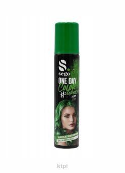 SEGO Spray koloryzujący do włosów ONE DAY Zielony 50ml