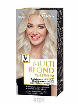 Joanna Multi Blond Platinum Rozjaśniacz 9 tonów