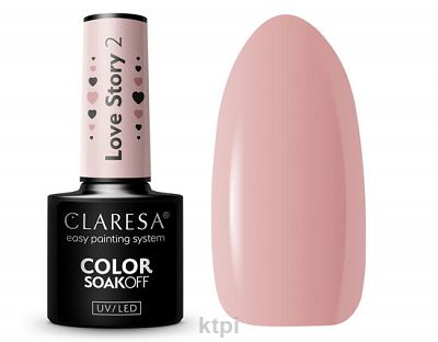 Claresa Lakier Hybrydowy 2 Love Story 5 ml