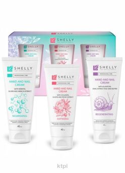 Shelly Hand Cream Set Zestaw Kremów do Rąk Regenerująco-Odżywczy 3x45 ml