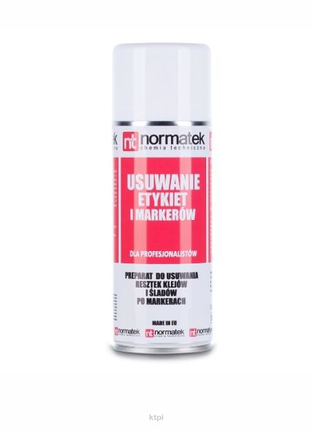 Normatek Płyn Do Usuwania Etykiet I Markerów 400ml