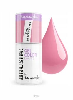 BRUSH UP! Lakier hybrydowy do paznokci Pink Heartbreaker 5g