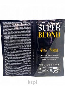 Black Rozjaśniacz w Proszku Super Blond 30+30 g