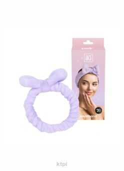 ILU Opaska kosmetyczna na włosy Fioletowa