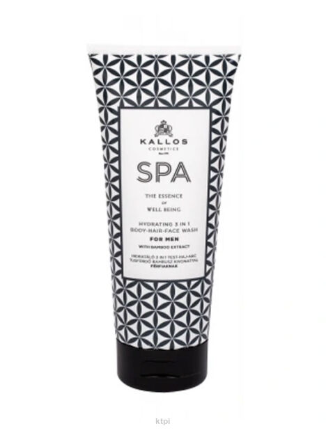 Kallos SPA Żel pod prysznic Men 3w1 200ml