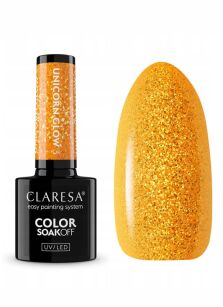 Claresa lakier hybrydowy półtransparentny Unicorn Glow kolor 3 5 g