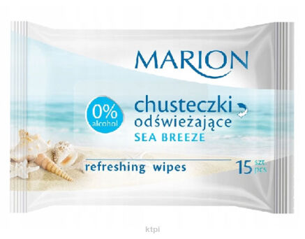 Marion Chusteczki odświeżające sea breeze 15 sztuk