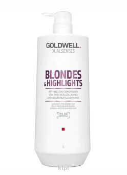 Goldwell BL&HL Anty Yellow Neutralizująca odżywka do włosów blond 1000ml
