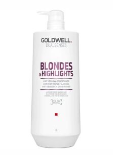 Goldwell BL&HL Anty Yellow Neutralizująca odżywka do włosów blond 1000ml