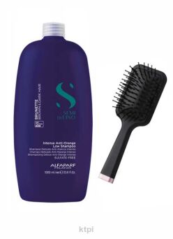 Alfaparf Semi Di Lino Anti-Orange Brunette Szampon do włosów 1000 ml + Szczotka Alfaparf