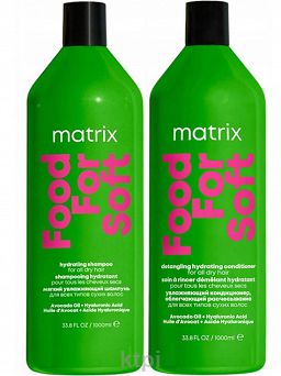 Matrix Food For Soft Szampon 1000ml odżywka 1000ml