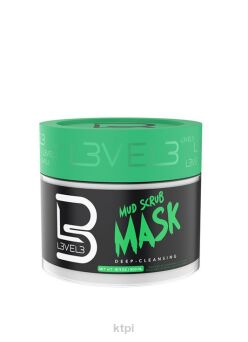 L3vel3 Level3 Mask Maseczka Peeling do twarzy Mud Scrub 500 ml