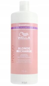 Wella Invigo Blonde Recharge Szampon  1000ml