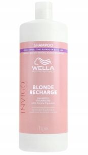 Wella Invigo Blonde Recharge Szampon  1000ml