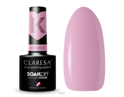 Claresa Lakier Hybrydowy 1 Kiss Me 5 ml
